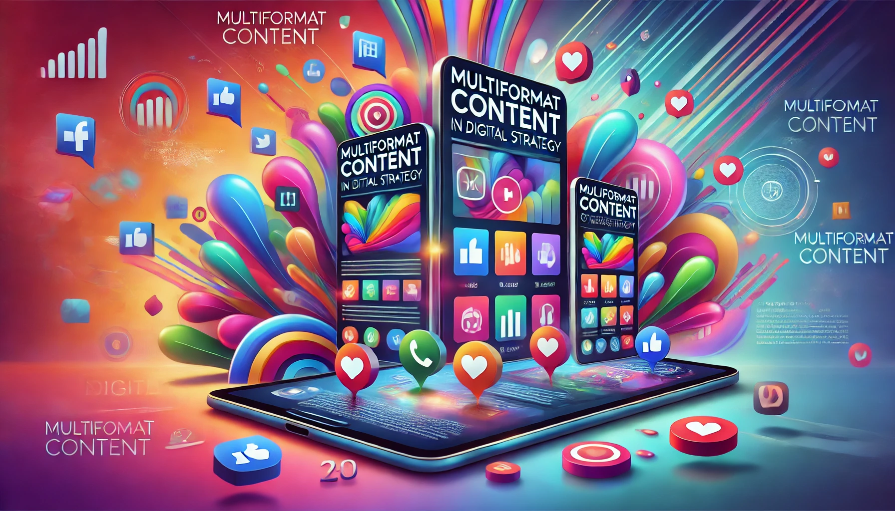 Cómo potenciar tu estrategia digital con contenidos multiformato en Redes Sociales