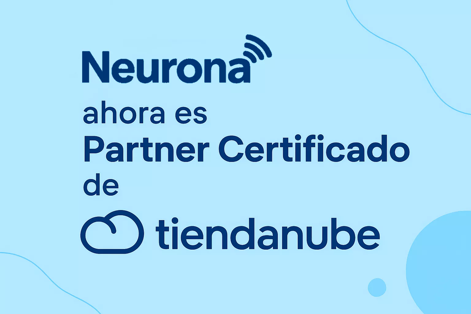 🚀 Neurona Partner Certificado de TiendaNube